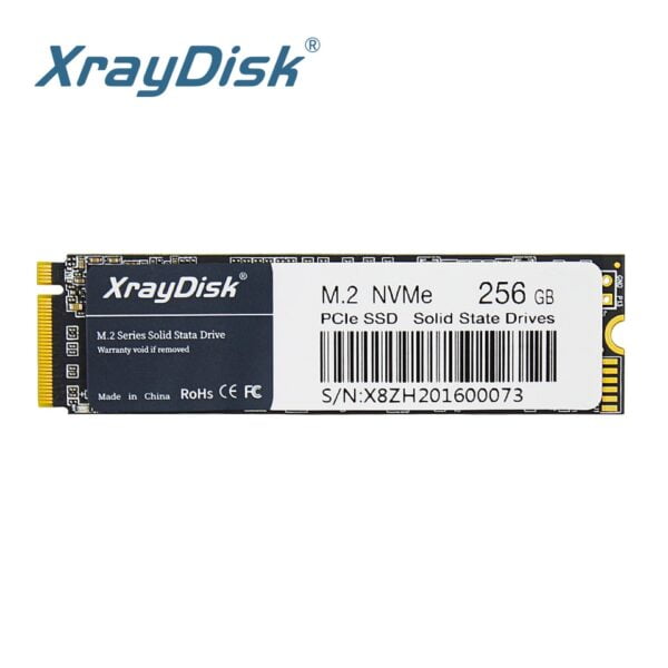 XrayDisk M.2 SSD PCIe NVMe - 128GB, 256GB, 512GB