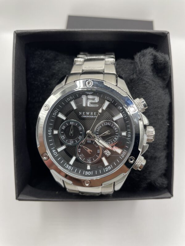 Relógio Masculino Newrex Metal a prova dagua